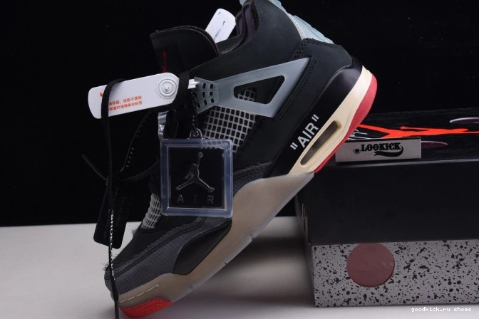 4 Off White Jordan x Bred CV9388-001 Retro Air 0820